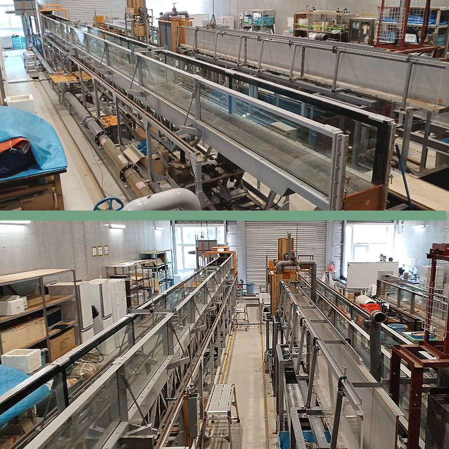 東北大学工学部水理実験室